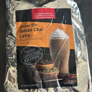 Cappuccine Frappe Indian Chai Latte 01