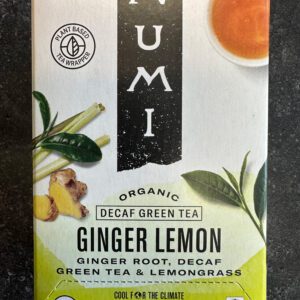 Numi Ginger Lemon Decaf Green Tea 01