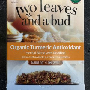 Two Leaves and a bud - Organic Turmeric Antioxidant TEA 01